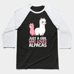 Cute Alpaca Quote Baseball T-Shirt